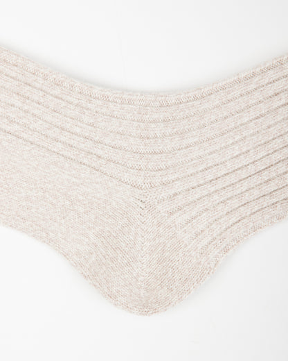 RoToTo Recycled Cotton/Wool Daily 3-pack Socks - Gray/Off White - Standard & Strange