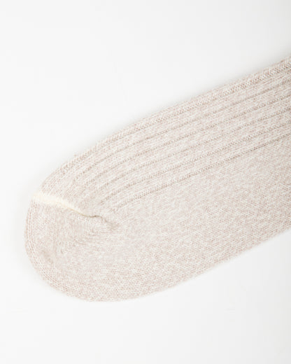 RoToTo Recycled Cotton/Wool Daily 3-pack Socks - Gray/Off White - Standard & Strange