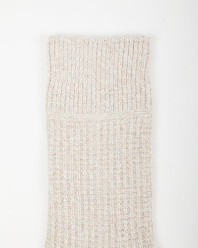 RoToTo Recycled Cotton/Wool Daily 3-pack Socks - Gray/Off White - Standard & Strange