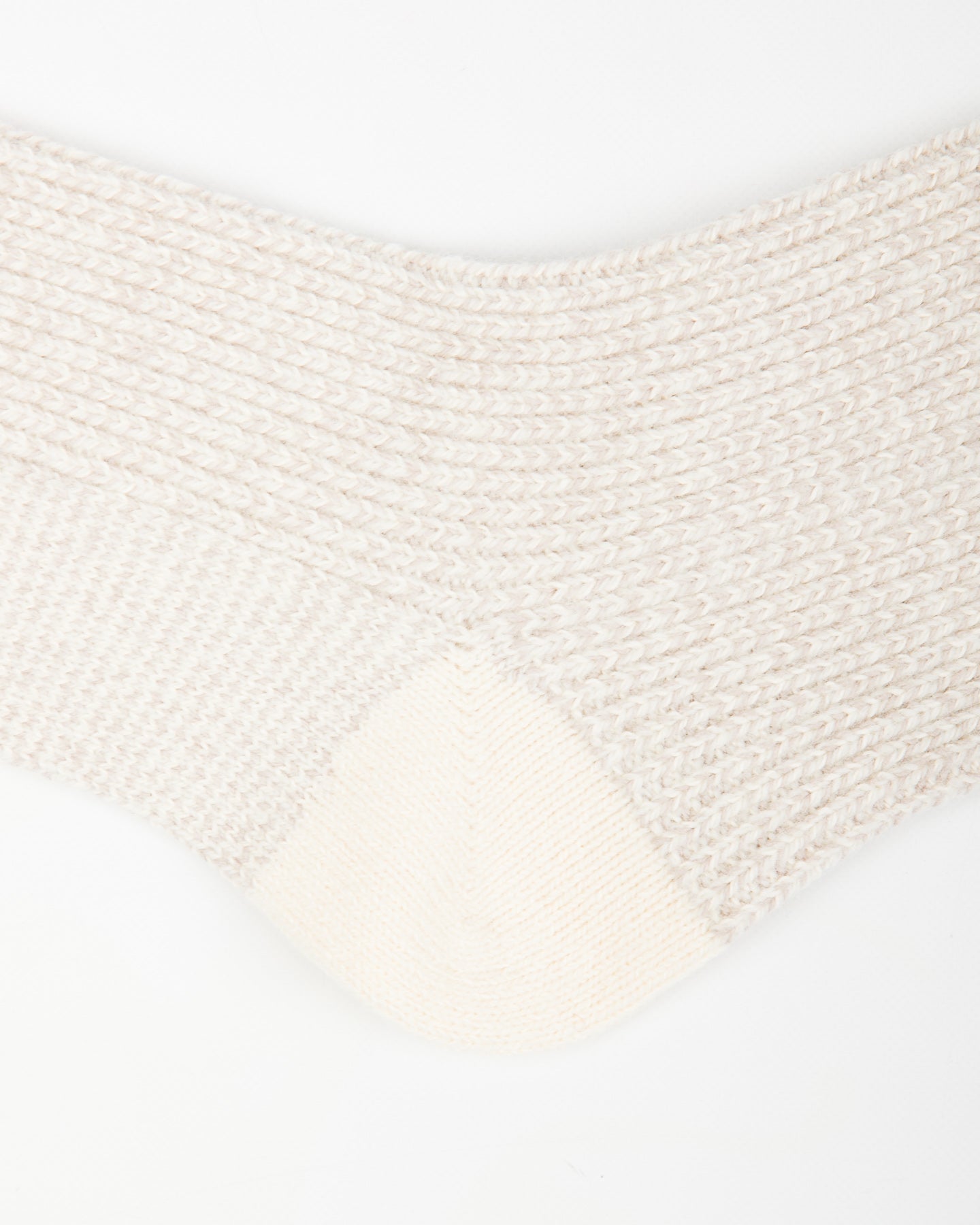 RoToTo Recycled Cotton/Wool Daily 3-pack Socks - Off White/Gray - Standard & Strange