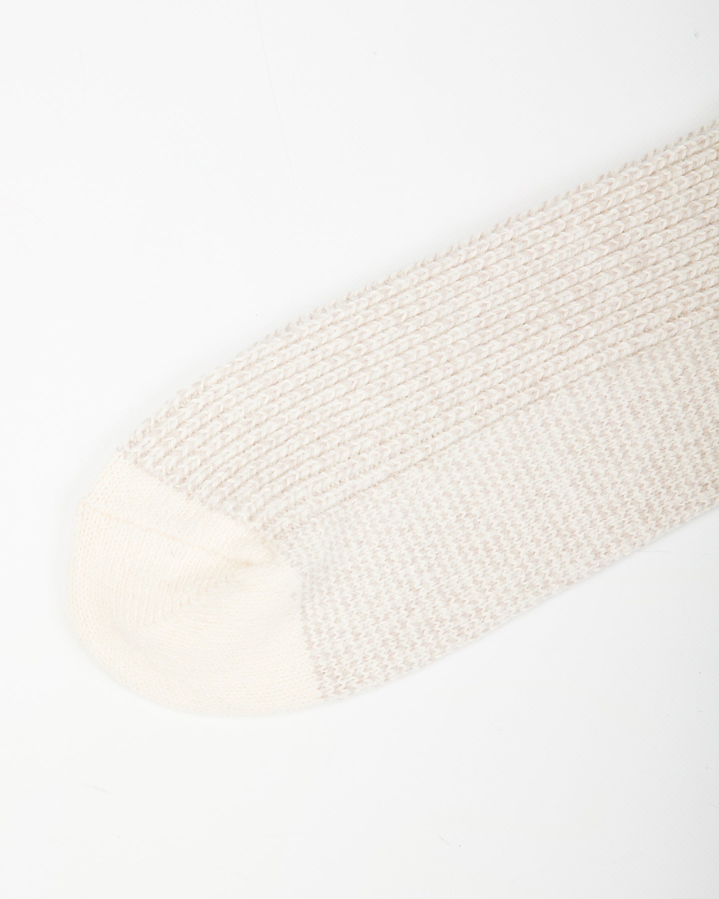 RoToTo Recycled Cotton/Wool Daily 3-pack Socks - Off White/Gray - Standard & Strange