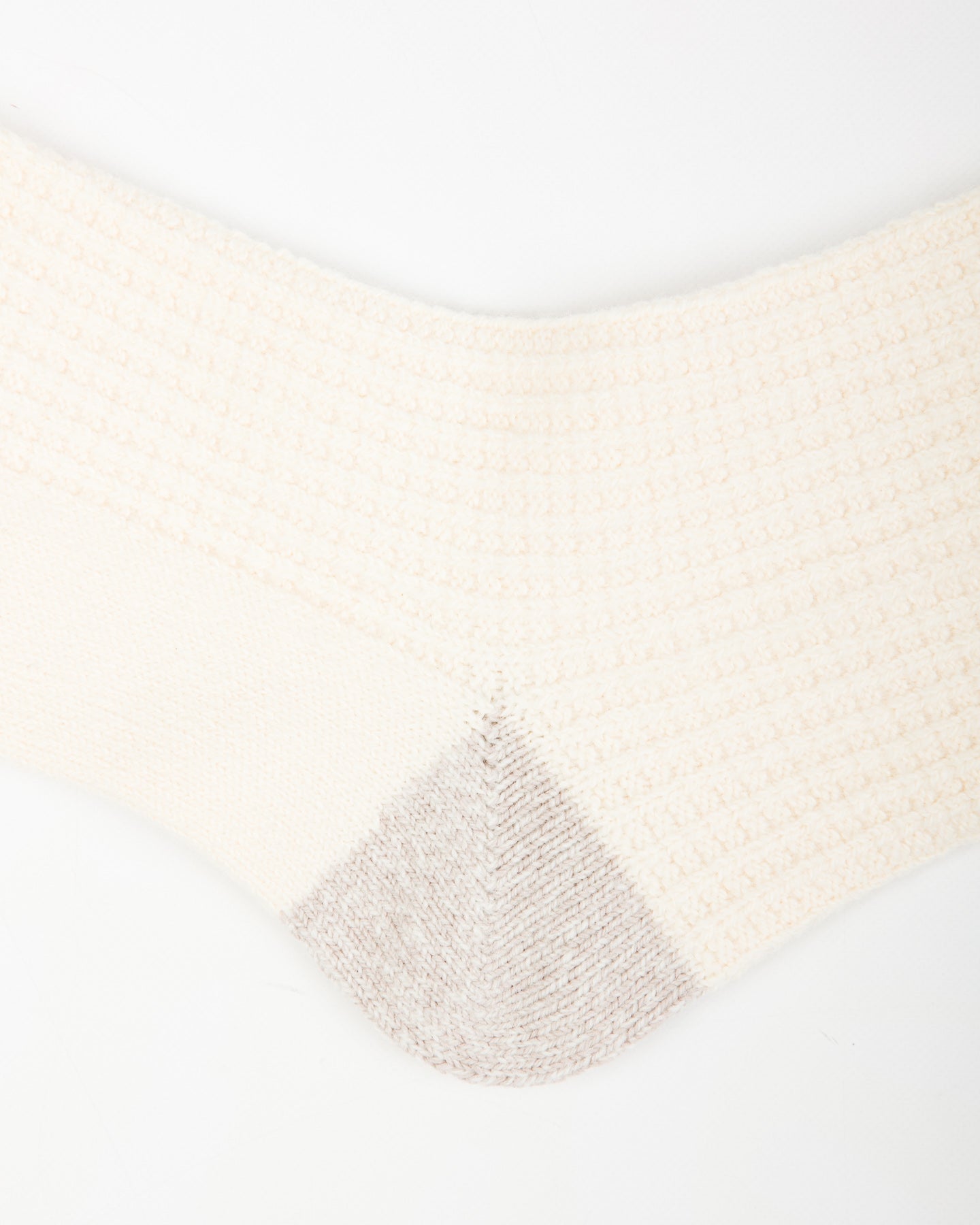 RoToTo Recycled Cotton/Wool Daily 3-pack Socks - Off White/Gray - Standard & Strange