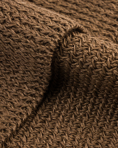 Standard & Strange Linen Watch Cap - Brown - Standard & Strange