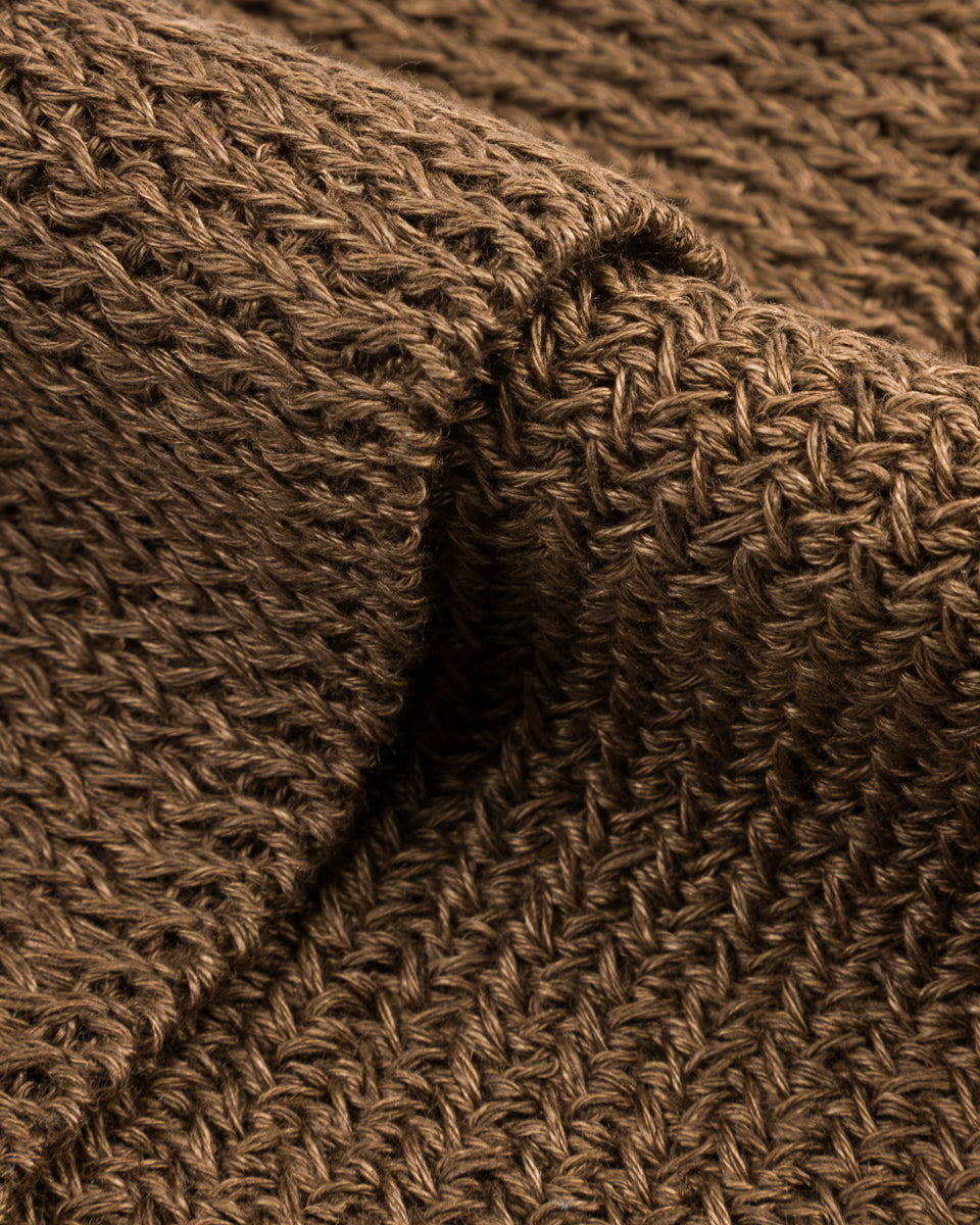 Standard & Strange Linen Watch Cap - Brown - Standard & Strange