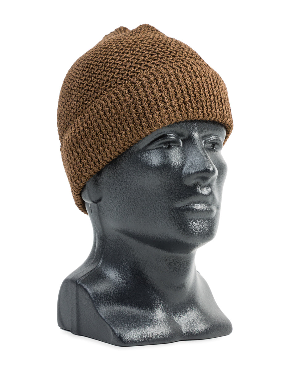 Standard & Strange Linen Watch Cap - Brown - Standard & Strange