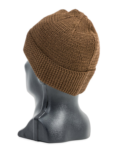 Standard & Strange Linen Watch Cap - Brown - Standard & Strange
