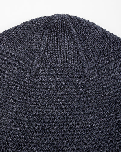 Standard & Strange Linen Watch Cap - Charcoal - Standard & Strange