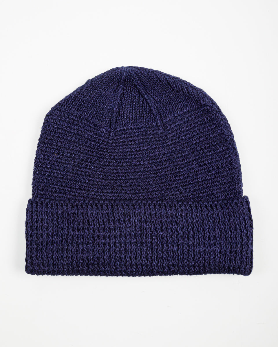 Standard & Strange Linen Watch Cap - Indigo