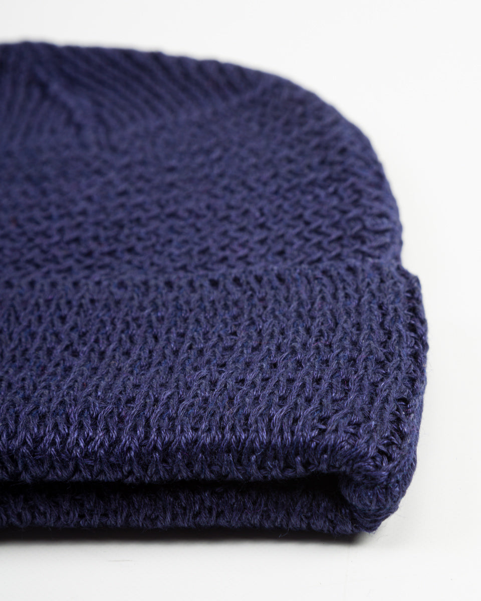 Standard & Strange Linen Watch Cap - Indigo