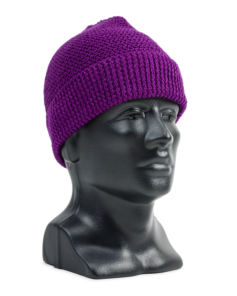 Standard & Strange Linen Watch Cap - Purple - Standard & Strange