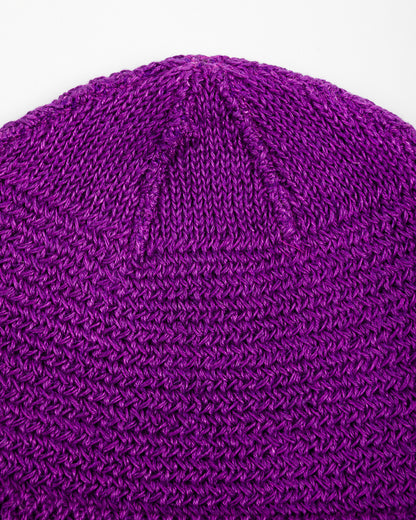 Standard & Strange Linen Watch Cap - Purple - Standard & Strange