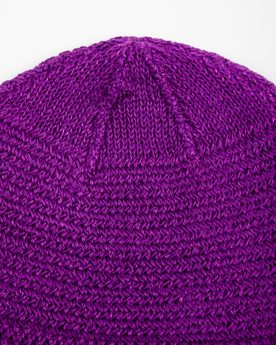 Standard & Strange Linen Watch Cap - Purple - Standard & Strange