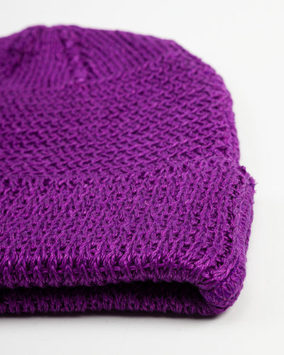 Standard & Strange Linen Watch Cap - Purple - Standard & Strange