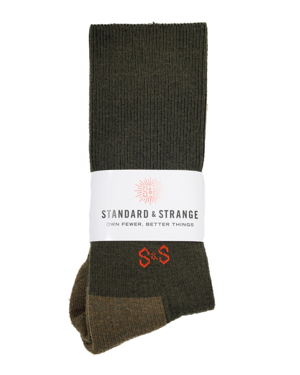 Standard & Strange S&S Special Forces Sock - Olive