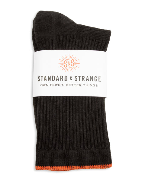 Standard & Strange S&S Standard Sock - Black - Standard & Strange