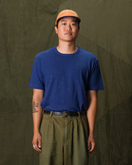 Standard & Strange Wakayama Special Loopwheel Tee - Cobalt Blue - Standard & Strange