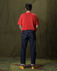 Standard & Strange Wakayama Special Loopwheel Tee - Tomato Red - Standard & Strange