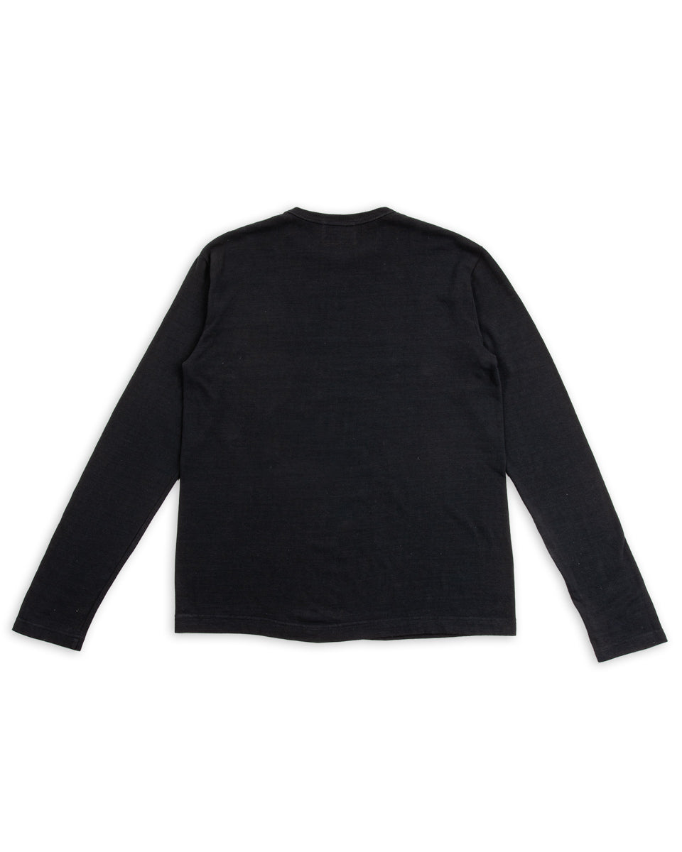 Standard & Strange Wakayama Special Loopwheel L/S Tee Black