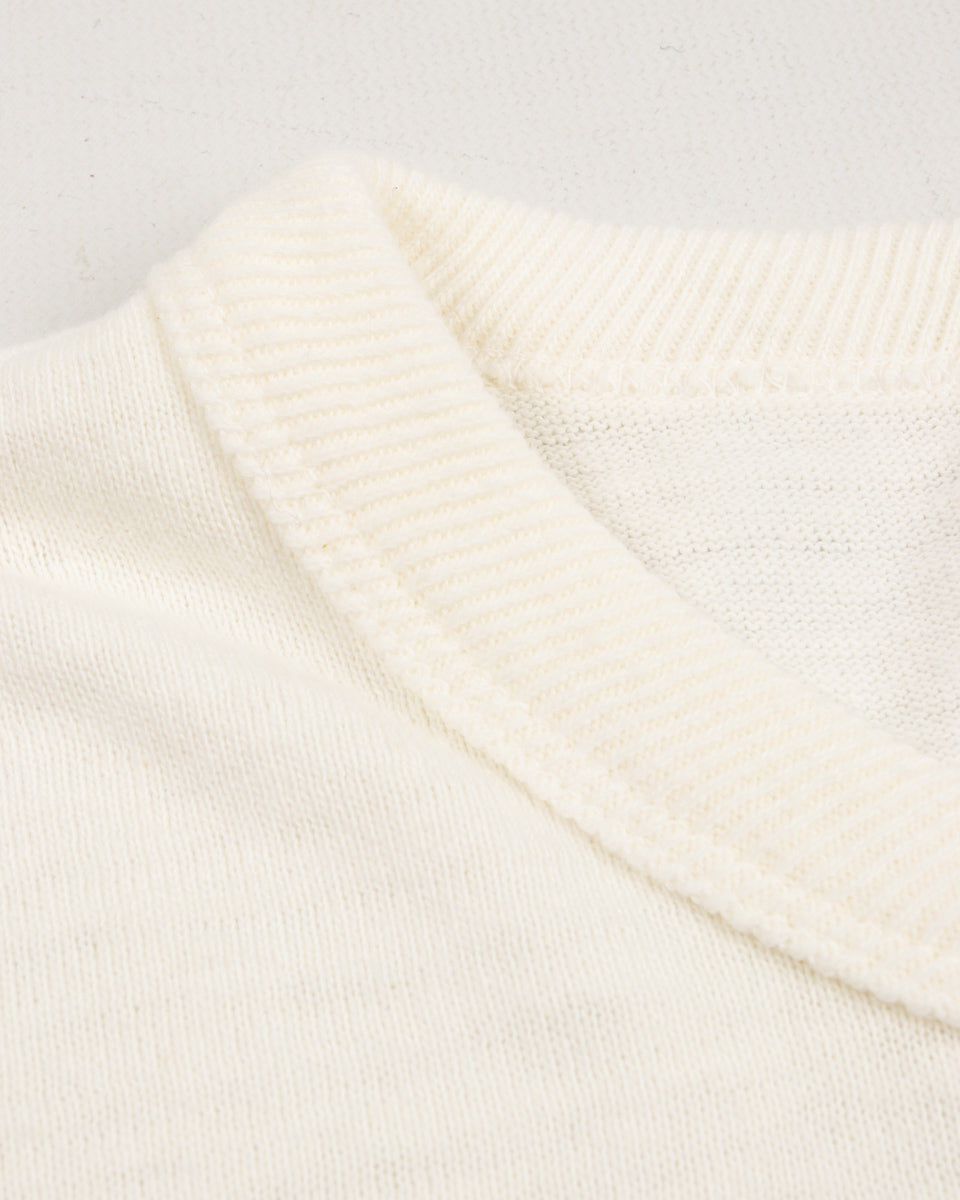 Standard & Strange Wakayama Special Loopwheel L/S Tee Cream