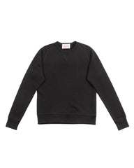 Standard & Strange Wakayama Special Loopwheel Raglan Crewneck Sweatshirt - Black - Standard & Strange