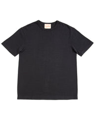 Standard & Strange Wakayama Special Loopwheel Tee - Black - Standard & Strange