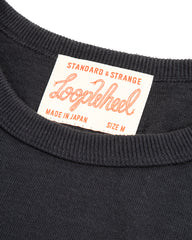 Standard & Strange Wakayama Special Loopwheel Tee - Black - Standard & Strange