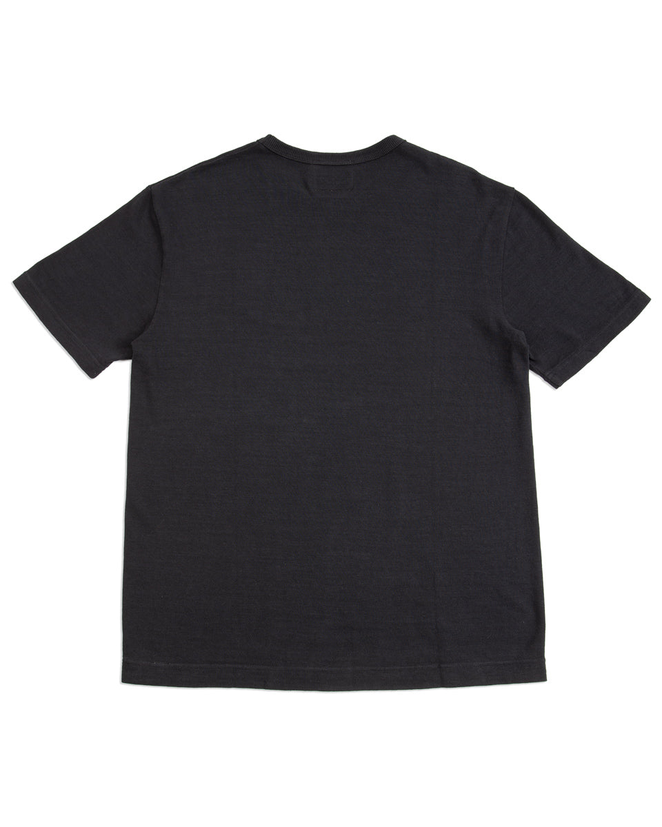 Standard & Strange Wakayama Special Loopwheel Tee - Black - Standard & Strange