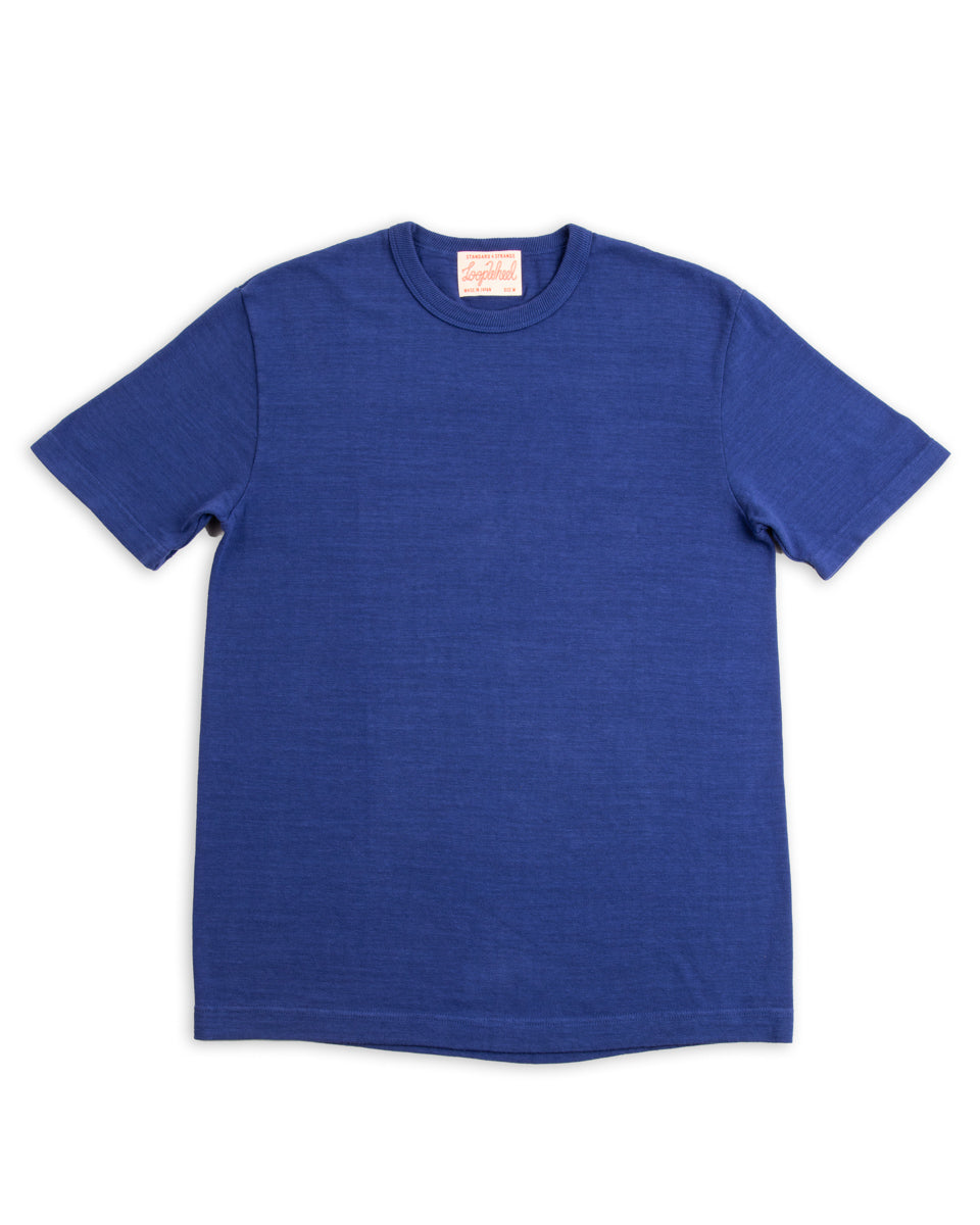 Standard & Strange Wakayama Special Loopwheel Tee Cobalt Blue