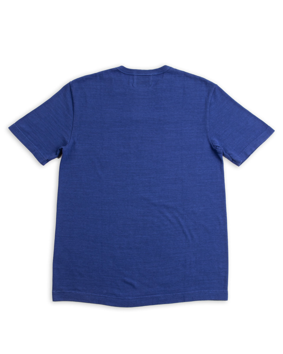 Standard & Strange Wakayama Special Loopwheel Tee Cobalt Blue