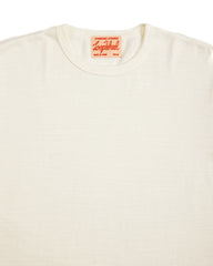 Standard & Strange Wakayama Special Loopwheel Tee - Cream - Standard & Strange