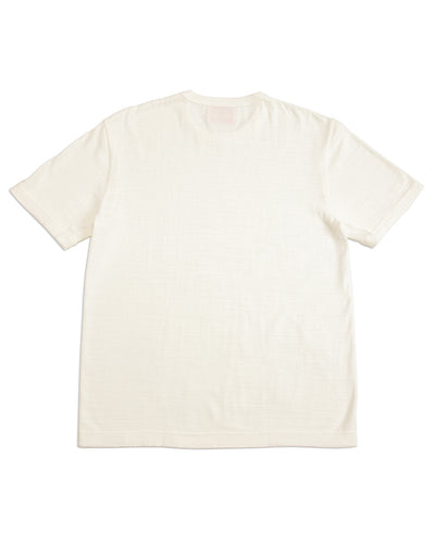 Standard & Strange Wakayama Special Loopwheel Tee - Cream - Standard & Strange