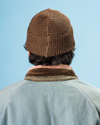Standard & Strange Linen Watch Cap - Brown - Standard & Strange