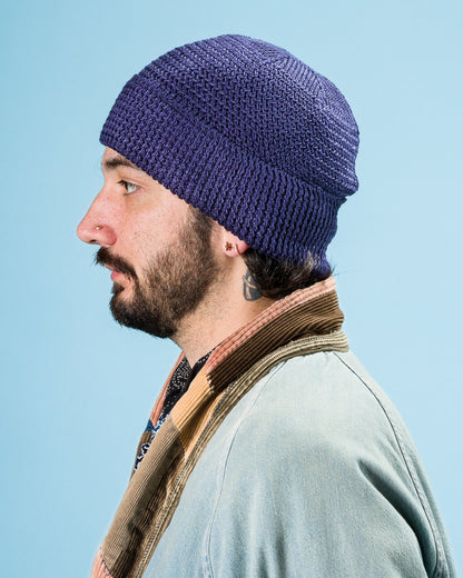 Standard & Strange Linen Watch Cap - Indigo - Standard & Strange