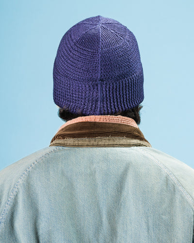 Standard & Strange Linen Watch Cap - Indigo - Standard & Strange