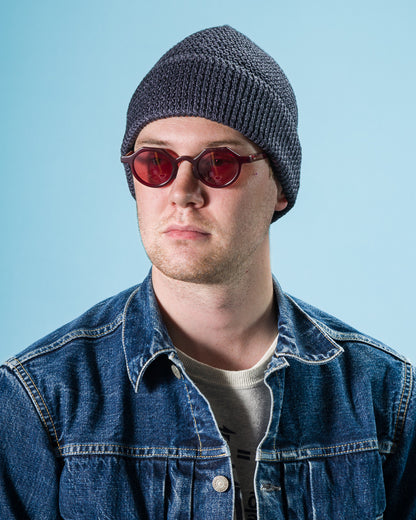 Standard & Strange Linen Watch Cap - Charcoal - Standard & Strange