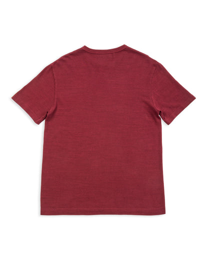 Standard & Strange Wakayama Special Loopwheel Tee - Azuki - Standard & Strange