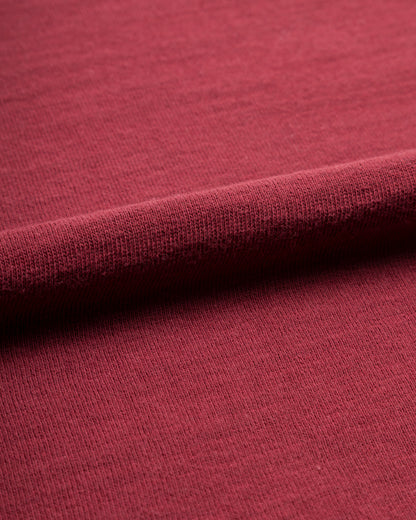 Standard & Strange Wakayama Special Loopwheel Tee - Azuki - Standard & Strange