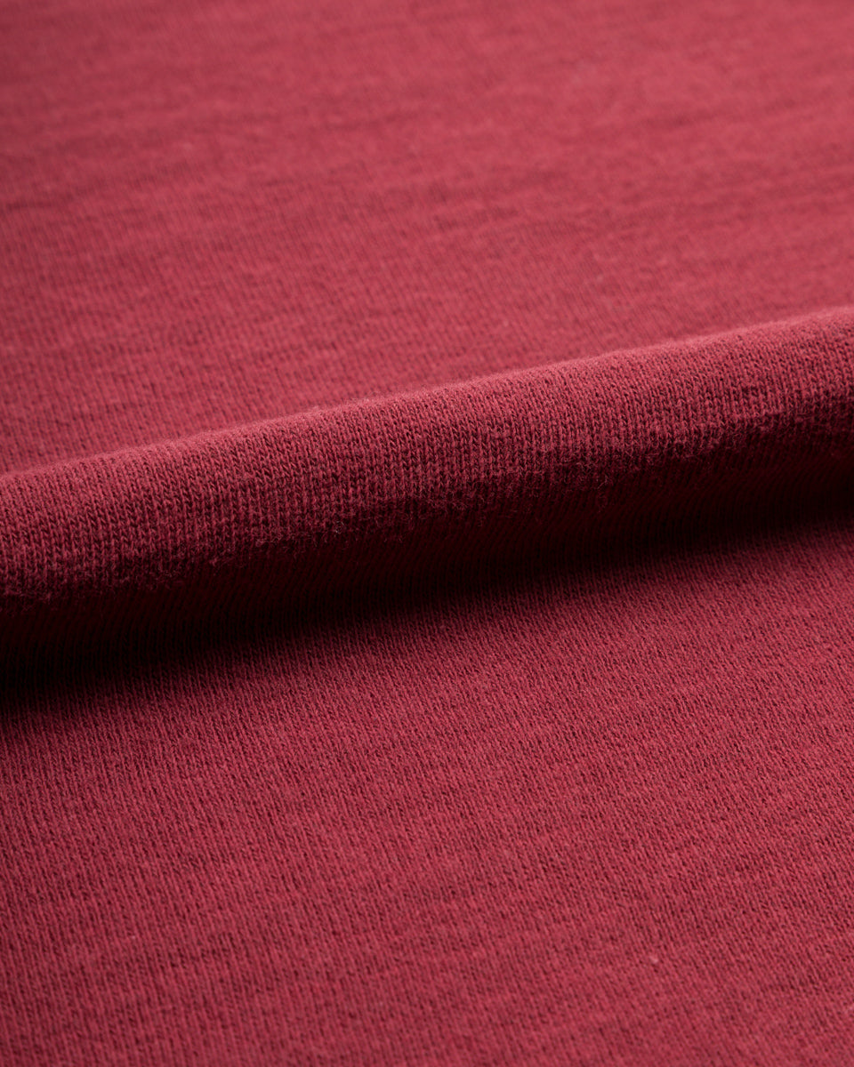 Standard & Strange Wakayama Special Loopwheel Tee - Azuki - Standard & Strange