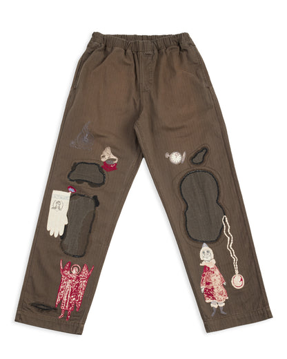 Samuel Zelig Antique Pant - Black - Standard & Strange