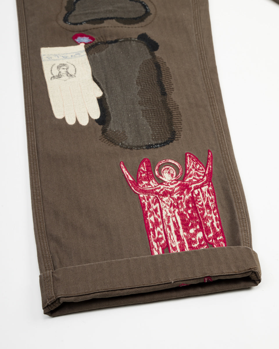 Samuel Zelig Antique Pant - Black - Standard & Strange