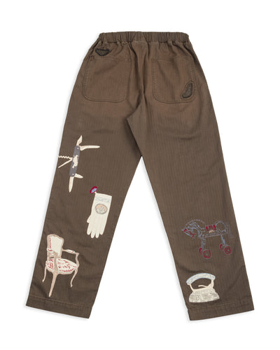 Samuel Zelig Antique Pant - Black - Standard & Strange