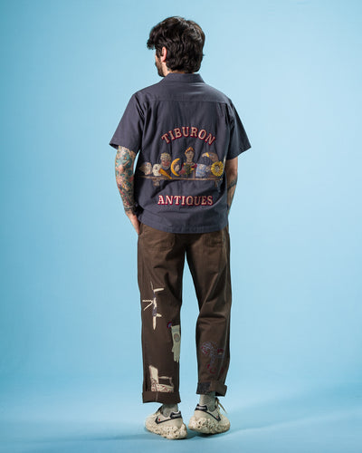 Samuel Zelig Antique Pant - Black - Standard & Strange