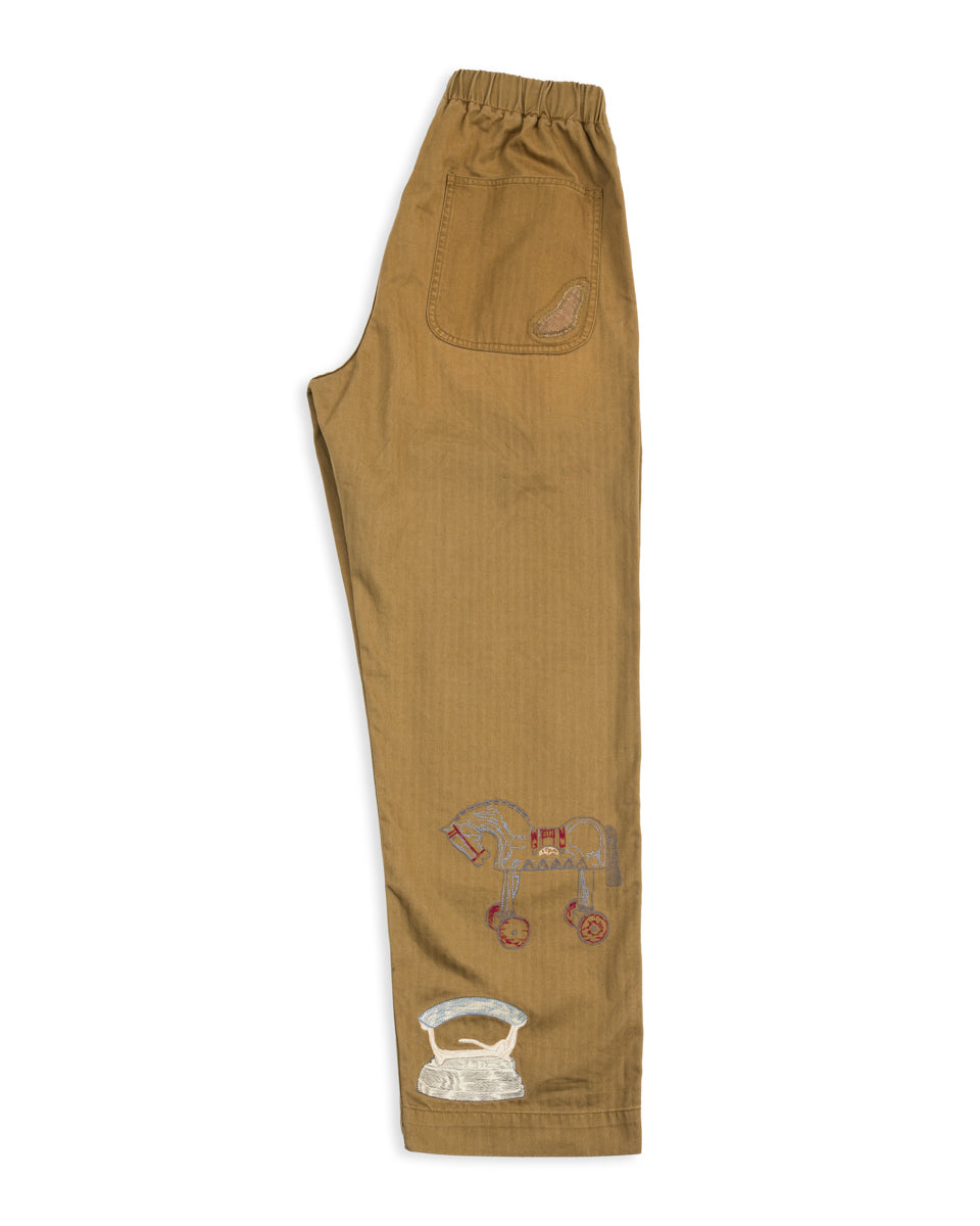 Samuel Zelig Antique Pant - Brown – Standard & Strange