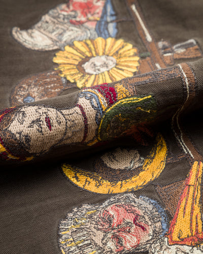 Samuel Zelig Antique Zip Jacket - Black - Standard & Strange