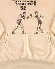 Samuel Zelig Boxing Hoodie - Oatmeal Grey - Standard & Strange