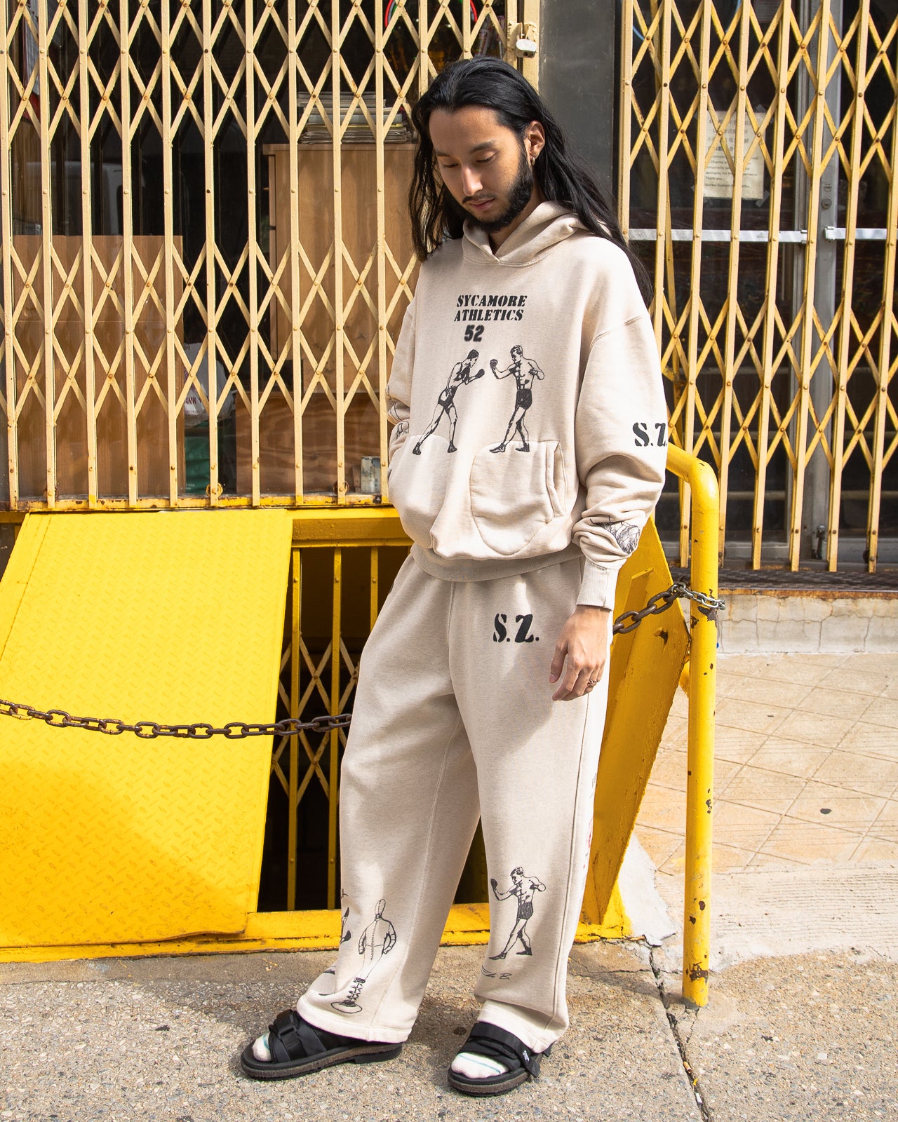 シミアンリング　Straight pants CREAM 新品未使用未開封　XL シミアンリング Straight pants CREAM 新品未使用未開封 XL シミアン