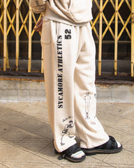 Samuel Zelig Boxing Sweatpant - Oatmeal Grey - Standard & Strange