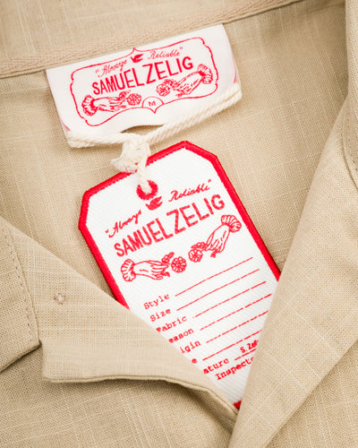 Samuel Zelig Circus Camp Shirt - Natural Tint - Standard & Strange