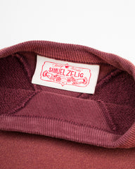 Samuel Zelig Curtain Crewneck - Burgundy - Standard & Strange