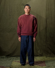 Samuel Zelig Curtain Crewneck - Burgundy - Standard & Strange